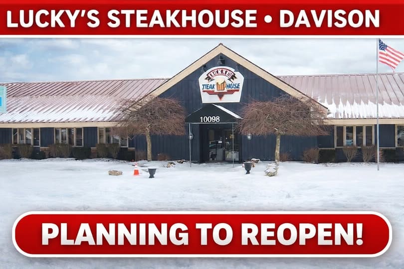 Lucky’s Steakhouse Plans Davison Reopening After Health Department Closure