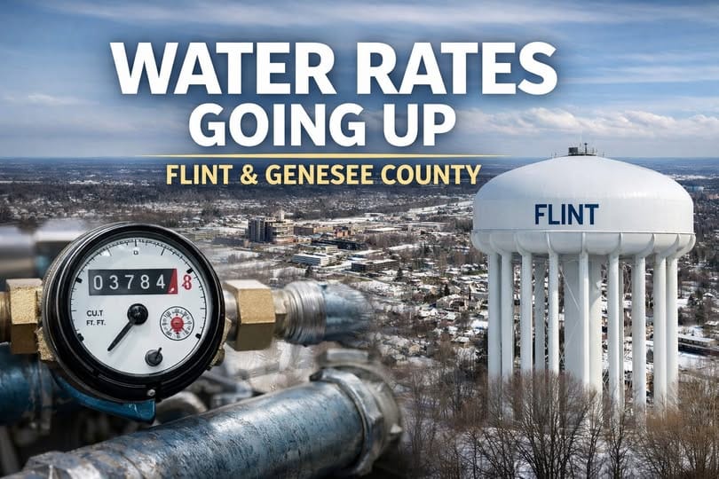 Water Rates Are Going Up Across Flint and Genesee County