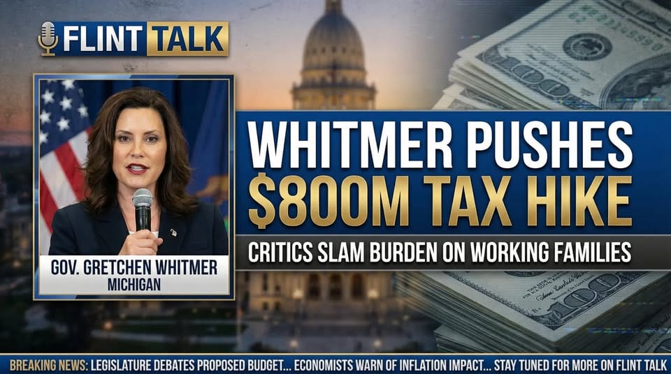 Whitmer Pushes $800 Million Tax Hike: A Burden on Michiganders?
