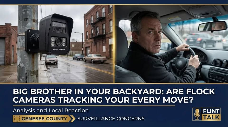 Big Brother Cameras Expand Across Flint Raises Questions About Privacy and Surveillance