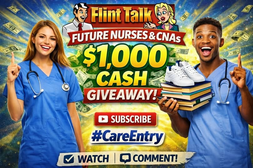 NURSES & CNAs — $1,000 CASH GIVEAWAY