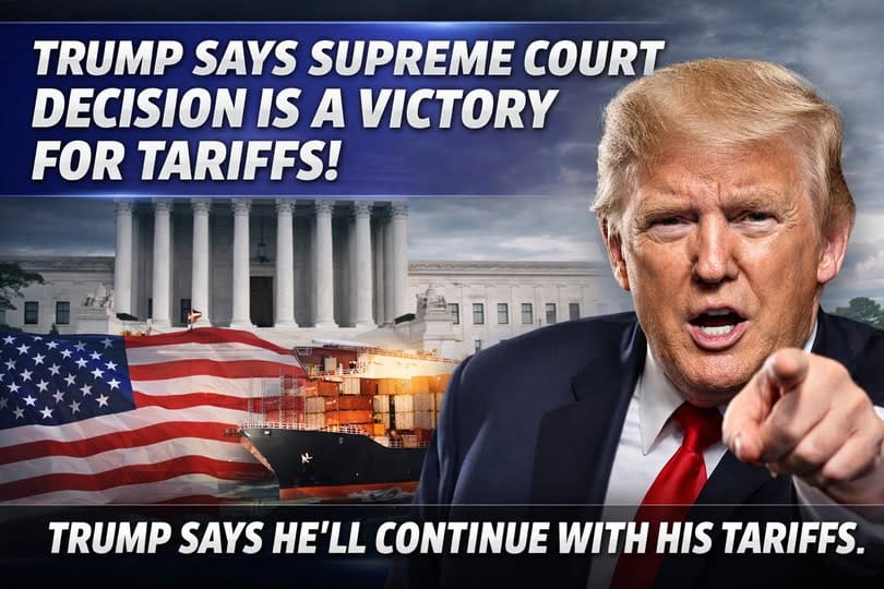 Trump Says Supreme Court Tariff Ruling Makes Him Stronger, Not Weaker