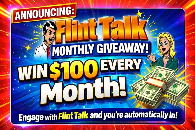 Flint Talk Monthly Giveaway
