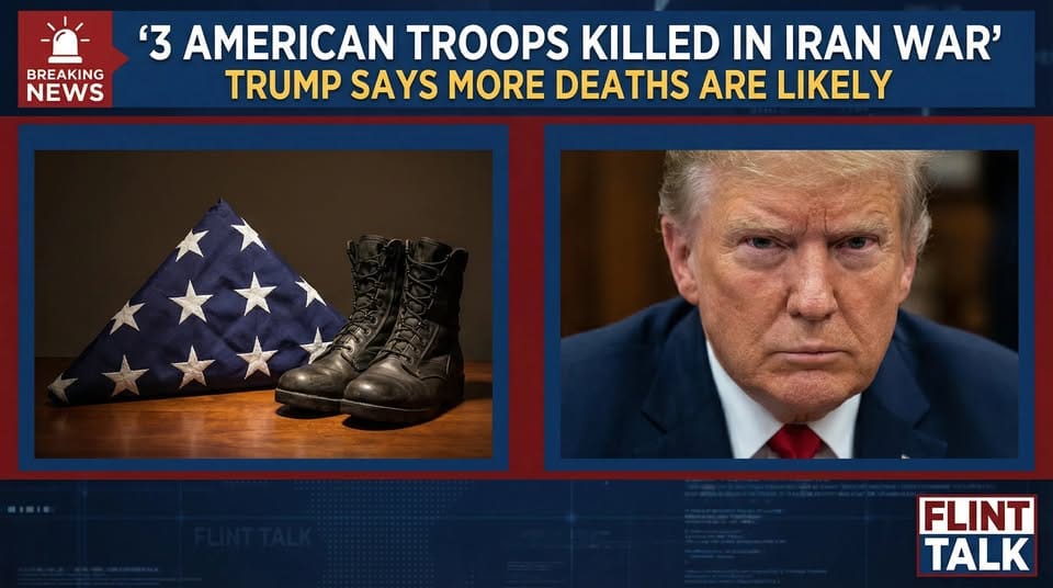 3 American Troops Killed in Iran War Trump Says More Deaths Likely