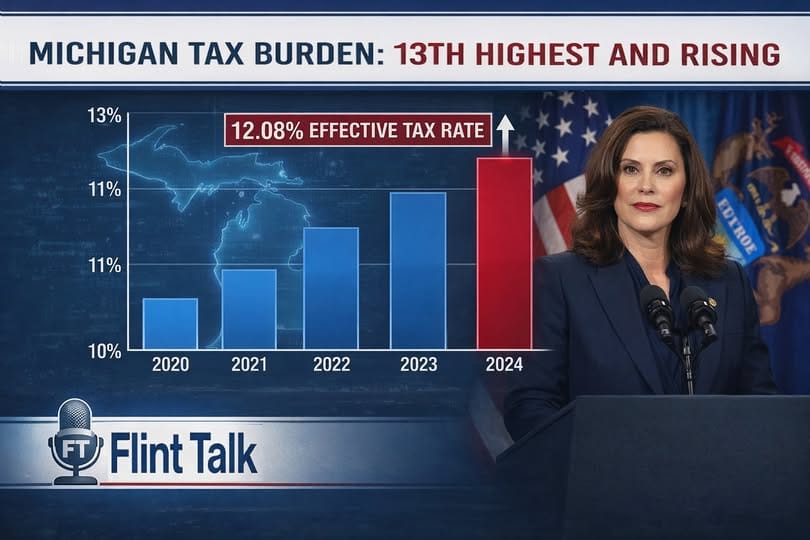 WHITMER PUSHES 800 MILLION TAX HIKE AS MICHIGAN ALREADY RANKS AMONG AMERICA’S HIGHEST TAXED STATES