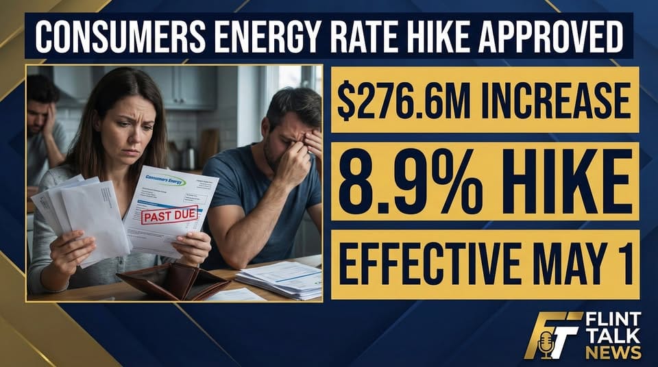 Consumers Energy Wins Massive Rate Hike: Michigan Families Face Monthly Increase
