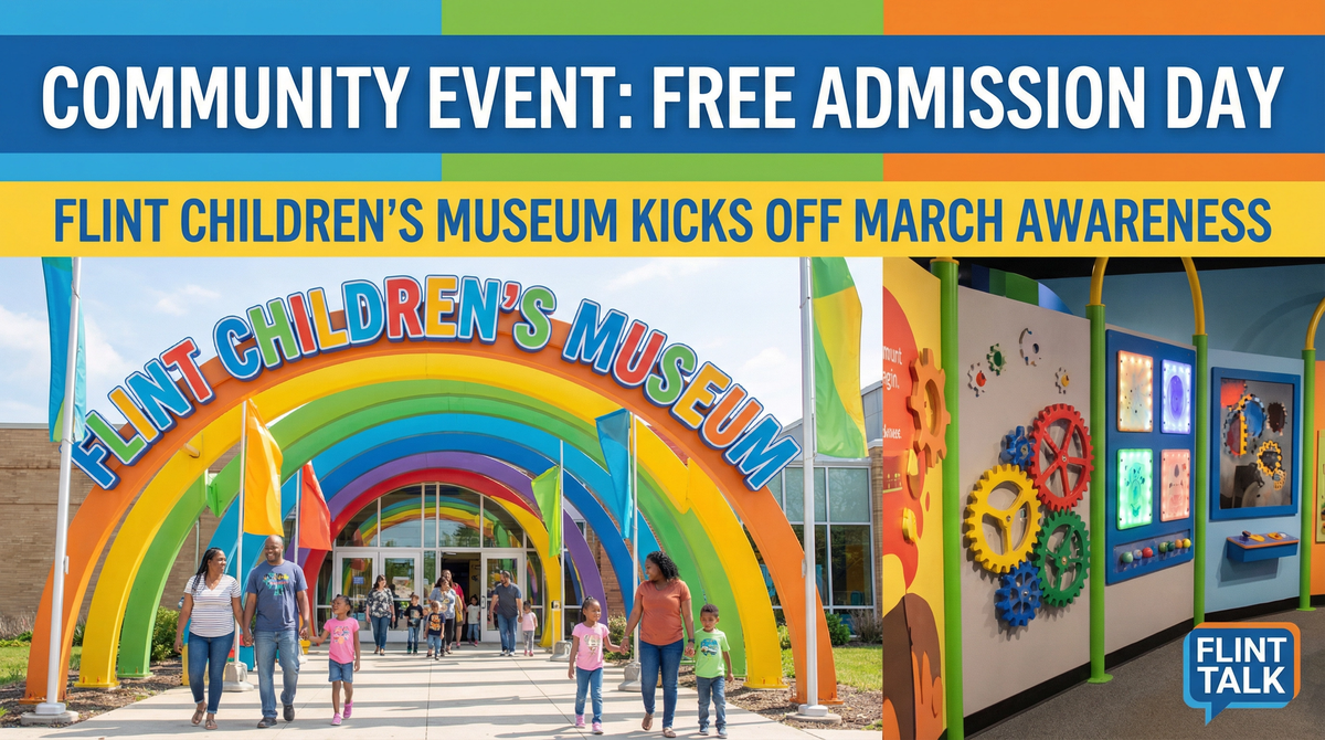 Flint Children’s Museum Offers Free Admission Today to Kick Off March Awareness Month