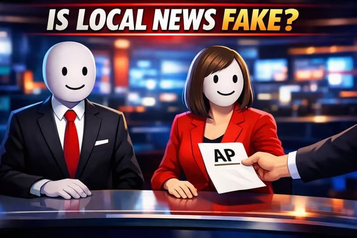 Is Local News Reporting the Full Story, or Just Reposting AP Headlines?