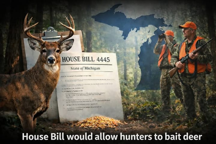 Michigan Deer Baiting Debate: What House Bill 4445 Is and Where It Stands