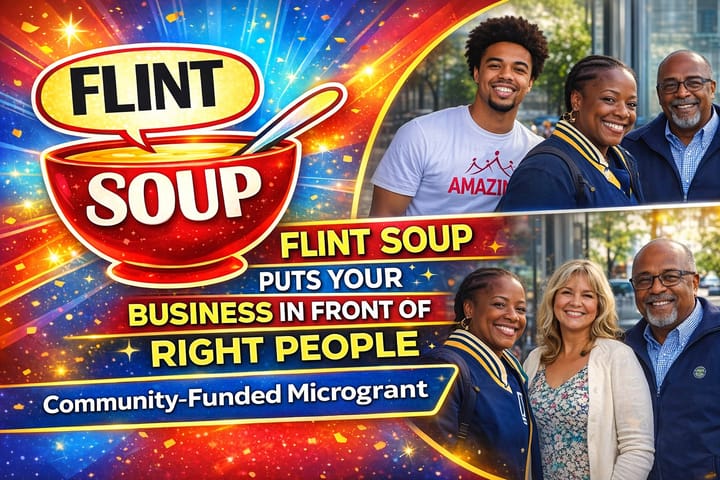 Flint SOUP Is One of the Easiest Ways to Get Your Business in Front of the Right People