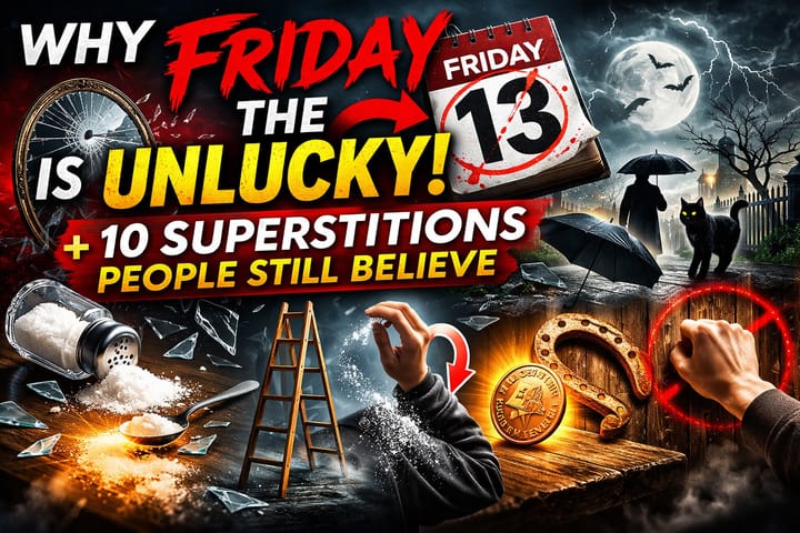 Why Friday the 13th Is Unlucky and 10 Other Superstitions People Still Believe