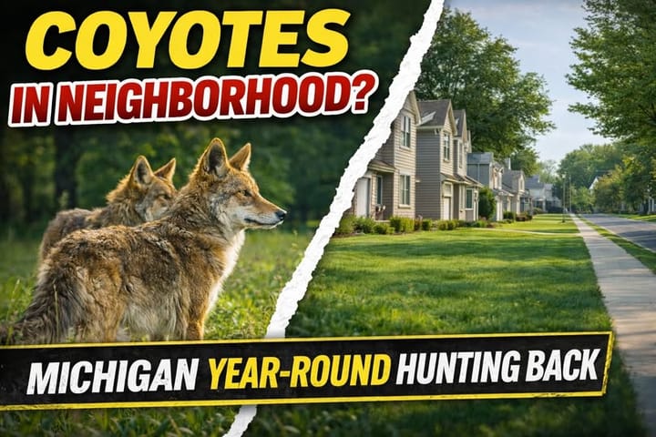 Michigan Brought Back Year-Round Coyote Control. Here’s Why.