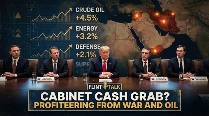 Questions Raised About Oil War and Wealth Is Trump’s Inner Circle Profiting from Crisis