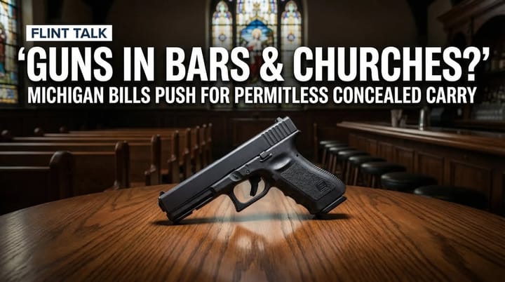 Michigan Push Would Allow Concealed Carry Without Permit Including Bars and Churches